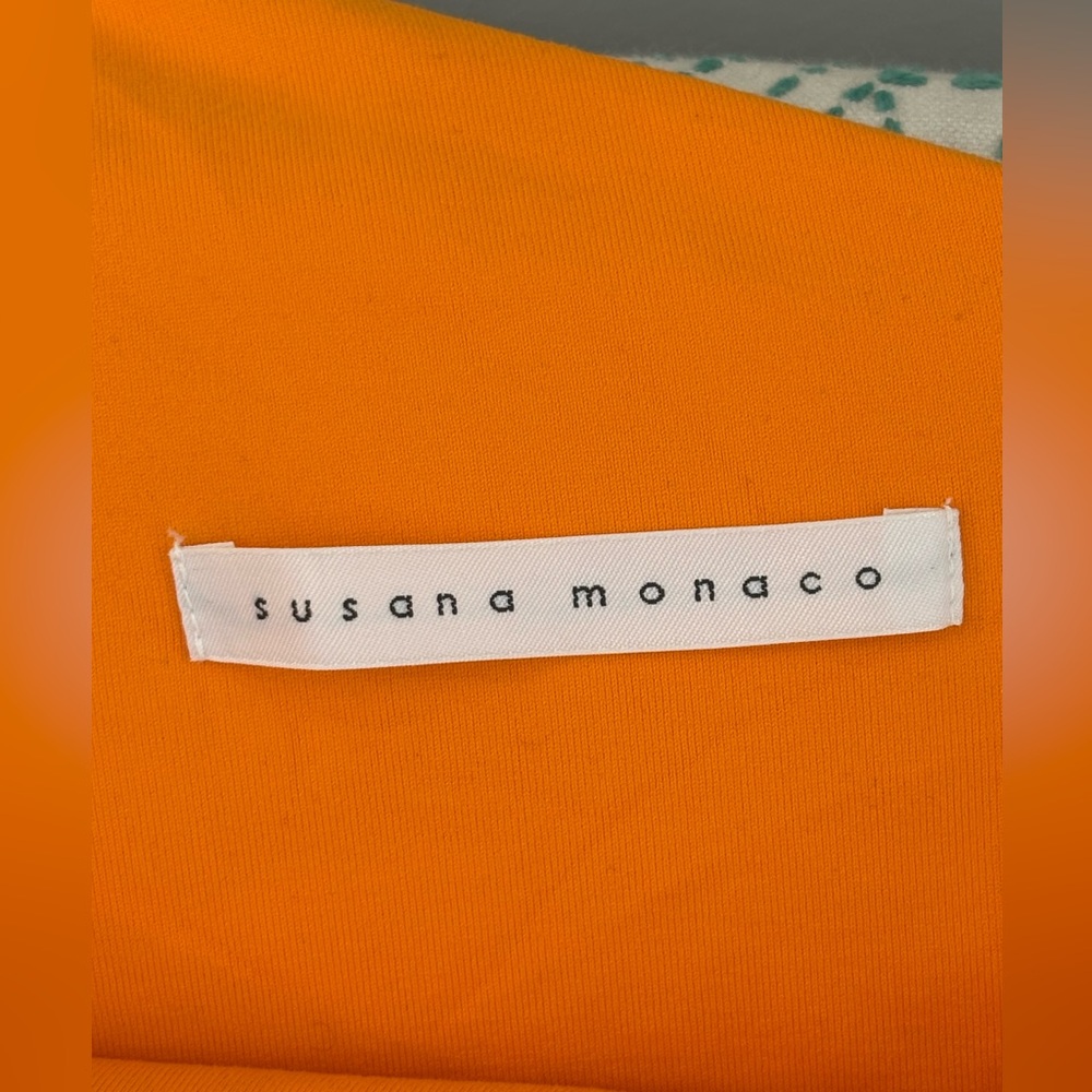 π Susana Monaco Pumpkin Spice Midi Bodycon Dress Size Small π - Picture 7 of 8